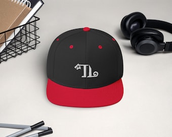 Tygerladi White Logo Snapback Hat