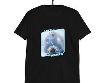 Star Wars Luke vs. Wampa Adult Short-Sleeve Unisex T-Shirt