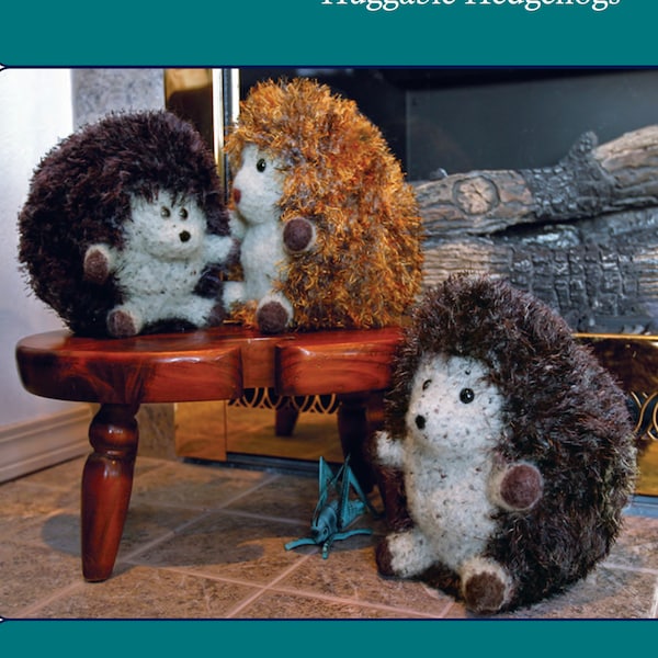 Huggable Hedgehogs ~ Knitted Pattern ~ PDF Download