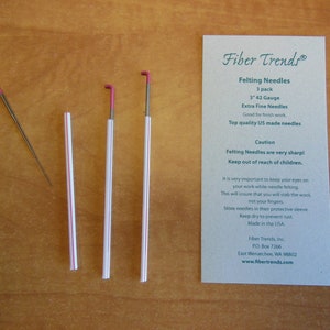 Felting Needles 42 Gauge
