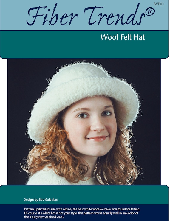 wool felt hat pattern