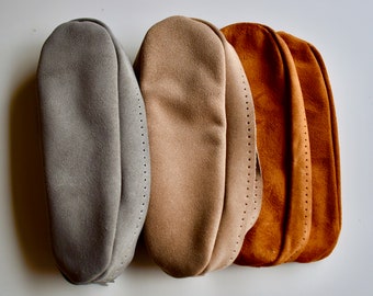 Suede Slipper Sole - Adult Sizes