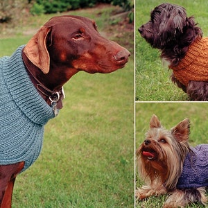 Dandy Dog Sweaters ~ Knitting Pattern ~ PDF Download