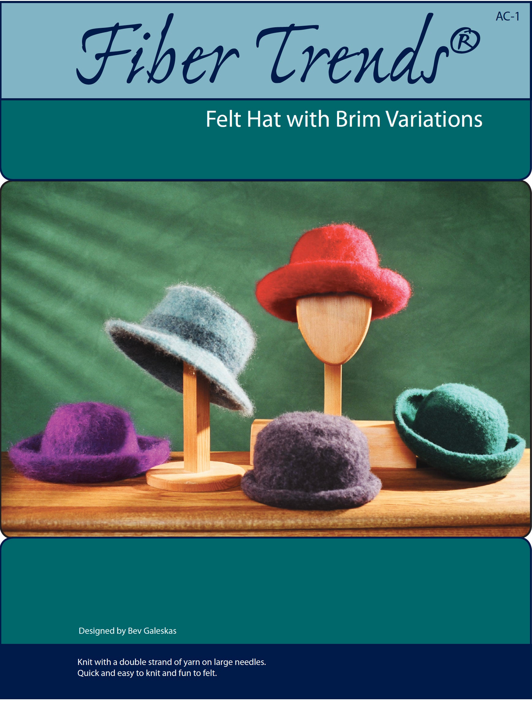 Felt Hat With Brim Variations