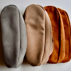 Suede Slipper Sole - Child Sizes