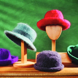Felt Hat with Brim Variations