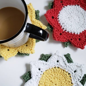 In Bloom Coaster Pattern