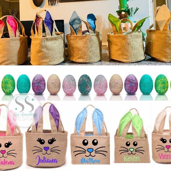 Burlap Easter Etsy
