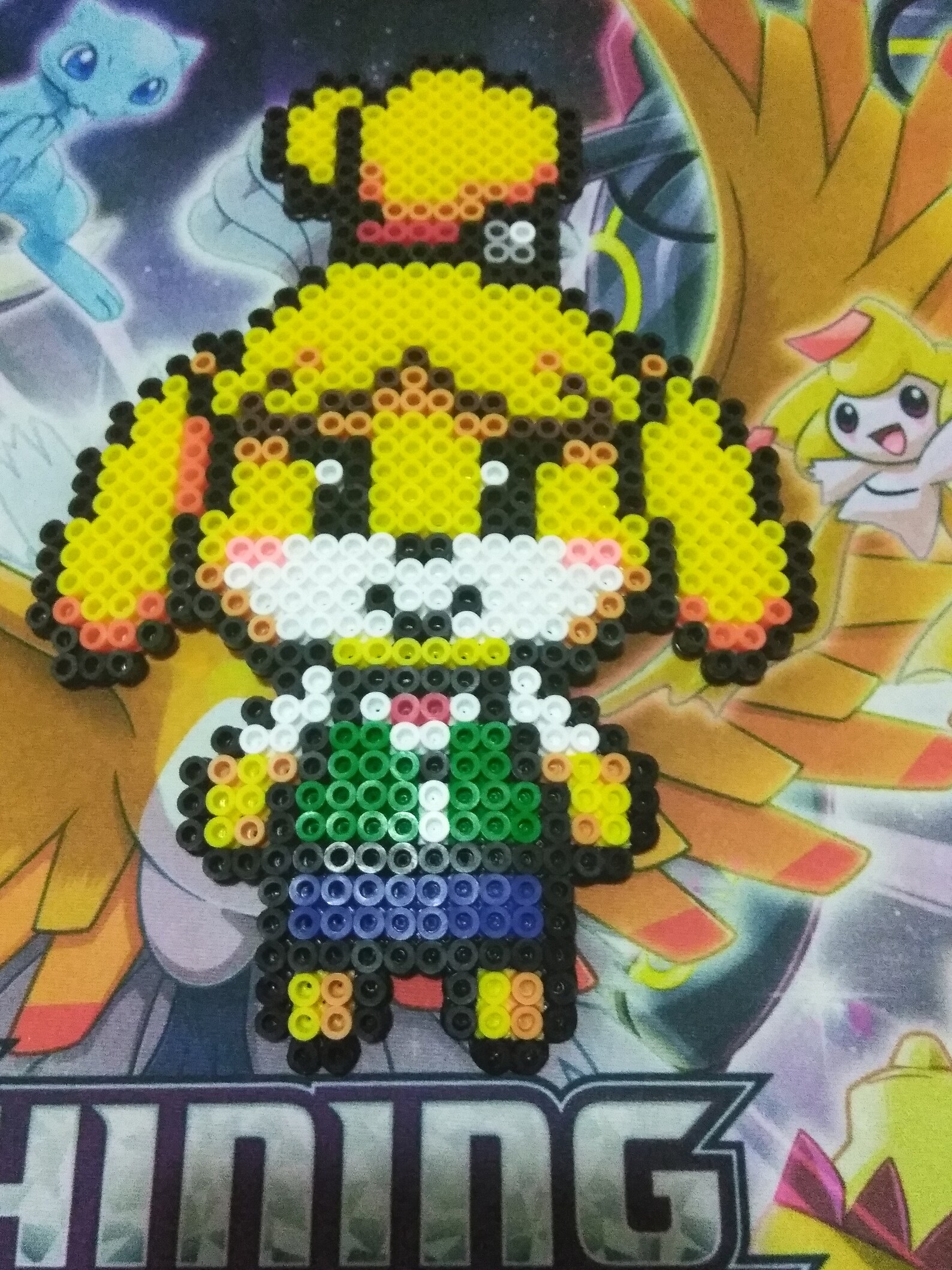 Animal Crossing Isabelle Perler Bead Pixel Art Nintendo | Etsy