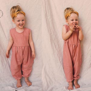 Romper Sewing Pattern: Beginner-Friendly Knit or Woven Fabric (PDF Pattern)