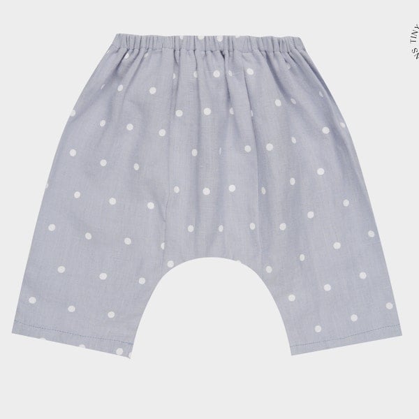 Easy Harem Pants PDF Sewing Pattern / Baby pants pattern/Unisex sewing pattern/Kids sewing patterns/Pants sewing pattern/ Linen Harem pants