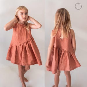 Toddler Dress Sewing Pattern | PDF Sewing Pattern for Girls | Beginner-Friendly Summer Dress Pattern | Fun & Easy Sundress |Instant Download