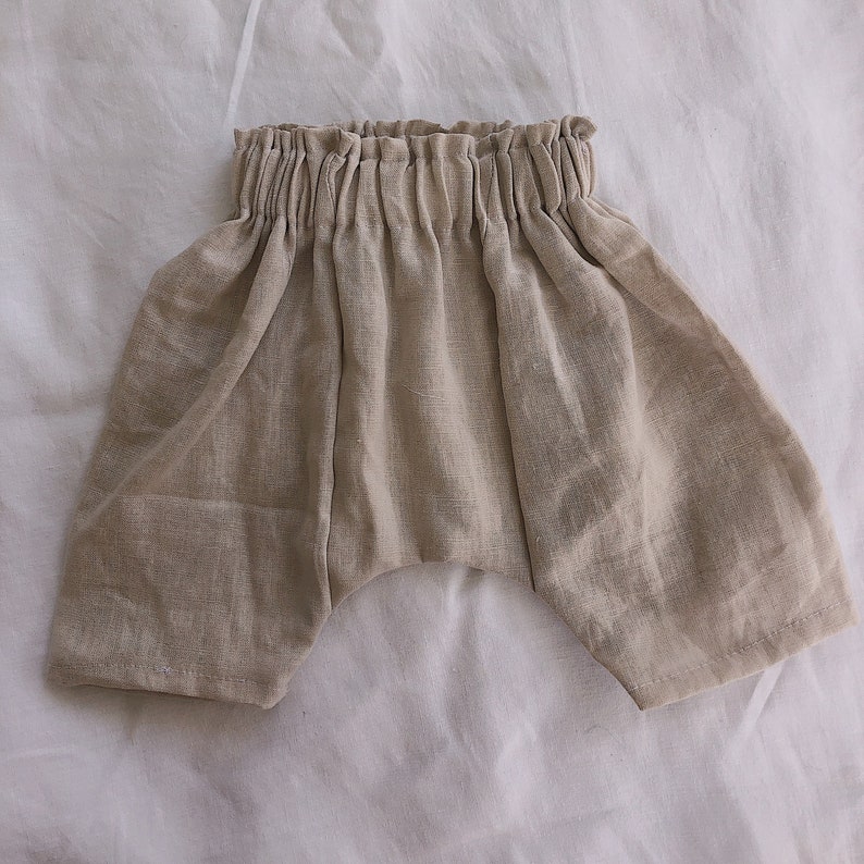 Harem Short Pattern for Baby Baby Harem Shorts Sizes 0M6T Etsy Australia