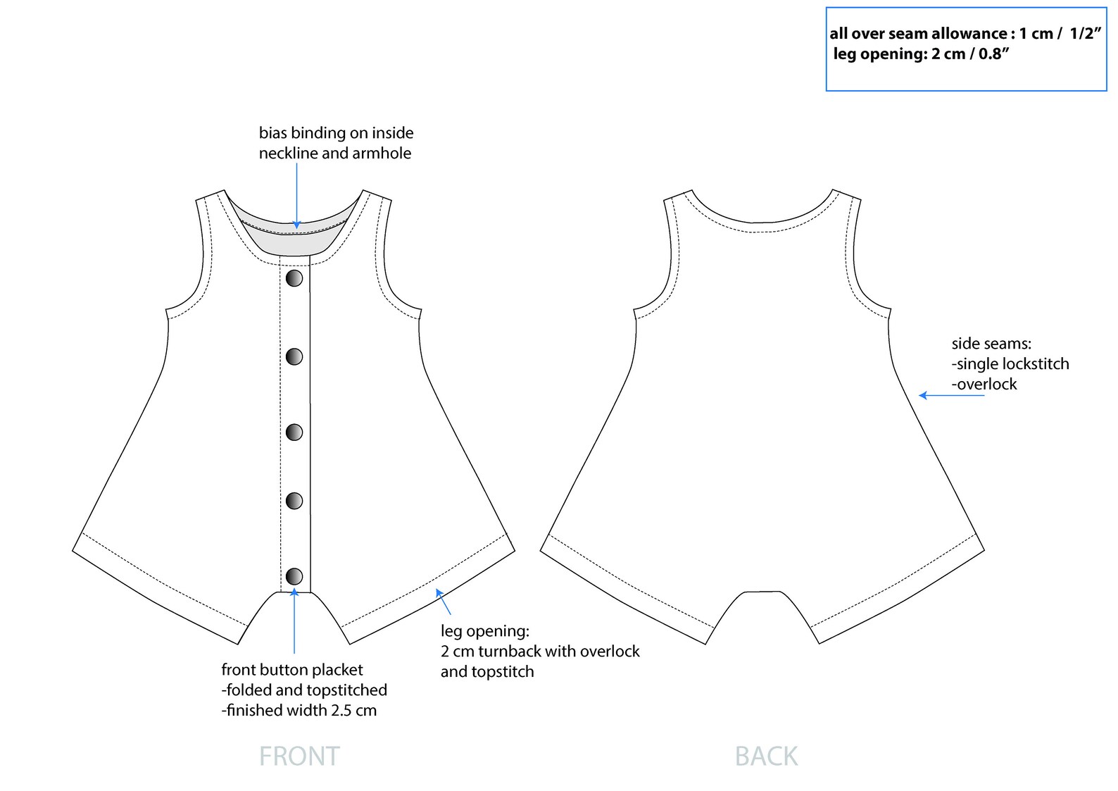 Baby Romper PDF Sewing Pattern / Baby Boy Romper / Girls Etsy