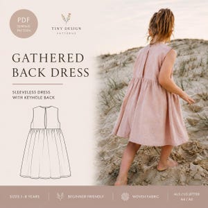 girls dress pattern knit etsy Knitted Dresses Patterns for Girls