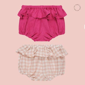 Easy Baby Girl Bloomer PDF Sewing Pattern | Ruffle Bloomers Sewing Pattern | Toddler Girl Patterns | Instant Download