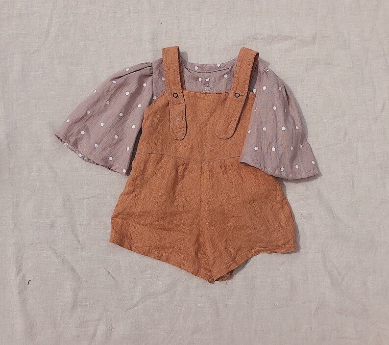 Linen Baby Romper Sewing Pattern Cute Baby Rompers for Boy Etsy Australia