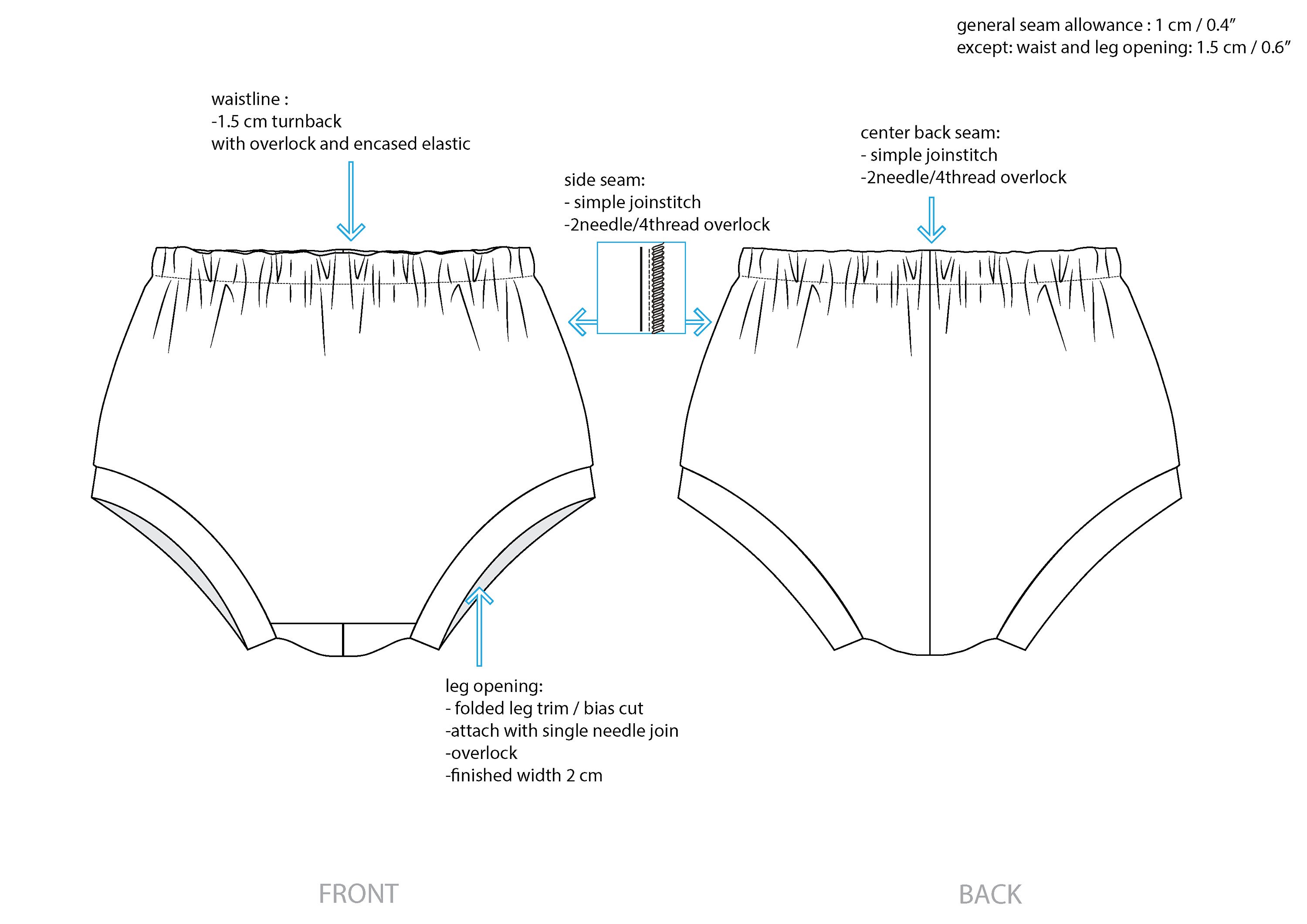 Bundle: Bloomer Kids and Babies Sewing Patterns | Baby Diaper Cover ...