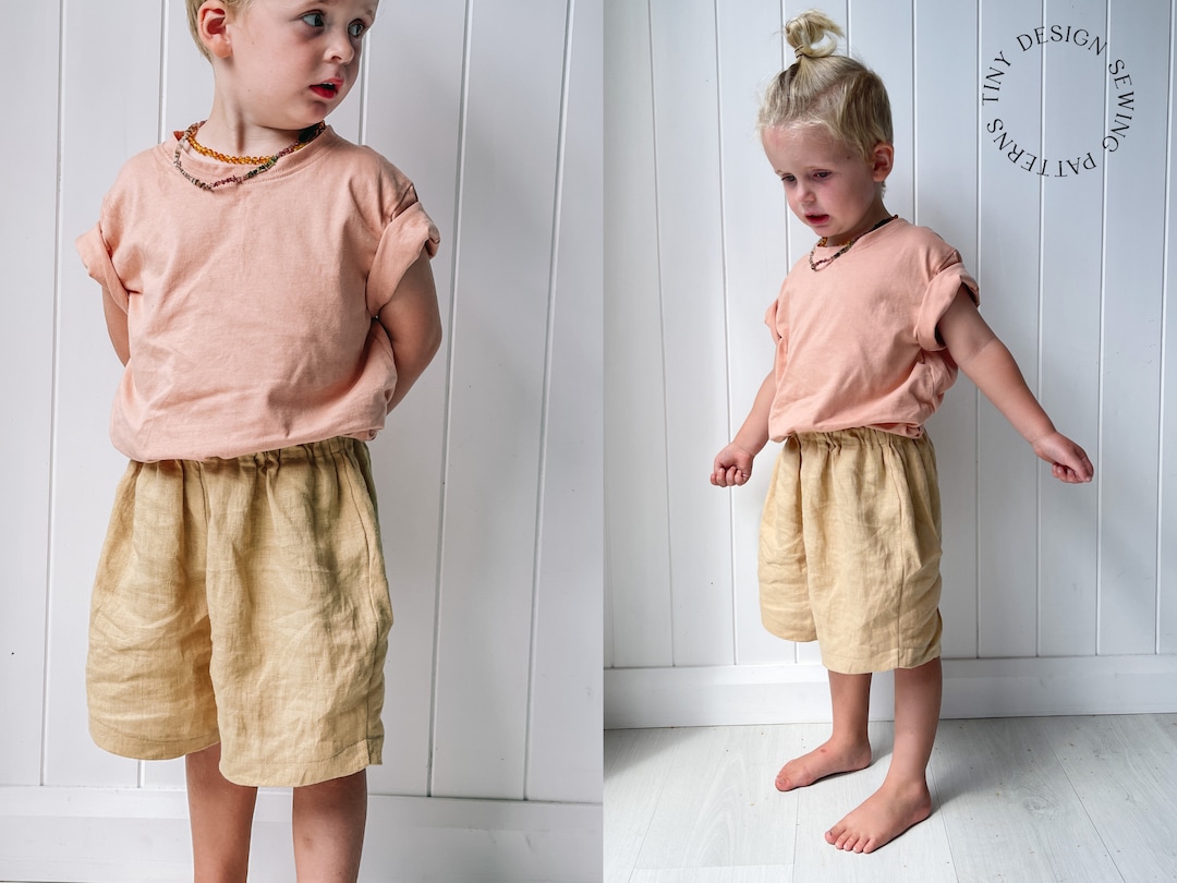 Shorts PDF Sewing Pattern Baby Toddler Kids Teen / Newborn to 12 Years ...