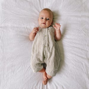 Easy Baby Romper Sewing Pattern: Boy Girl Newborn to 6 Years (PDF Download)