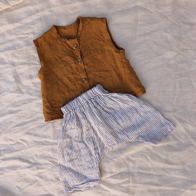 Harem Short Pattern for Baby Baby Harem Shorts Sizes 0M6T Etsy Australia