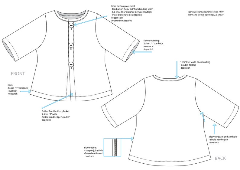 Tshirt Sewing Pattern / PDF Sewing Pattern/ Baby Toddler Kids Etsy