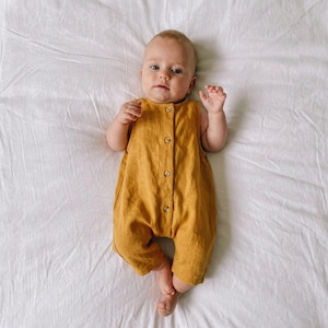 Easy Baby Romper Sewing Pattern: Boy Girl Newborn to 6 Years (PDF Download)
