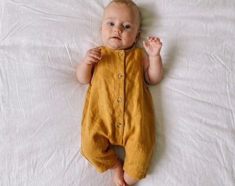 Easy Baby Romper Sewing Pattern: Boy Girl Newborn to 6 Years (PDF Download)