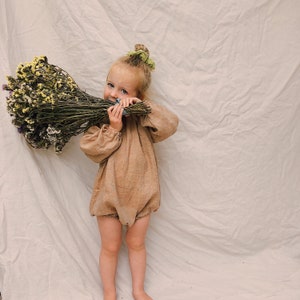 Baby Girl Romper / EASY Sewing Pattern PDF /  Baby Playsuit / Linen Romper / Sewing Pattern Romper / Jumpsuit Pattern baby / Kids Toddler