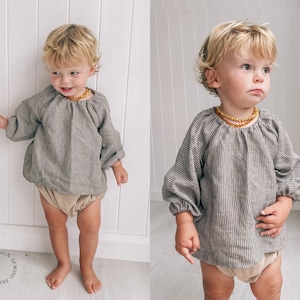 Easy Baby Bloomer and Top PDF Sewing Pattern | Baby Bloomer Pattern | Romper Pattern | Toddler Sewing Pattern | Baby Boy and Girl Pattern