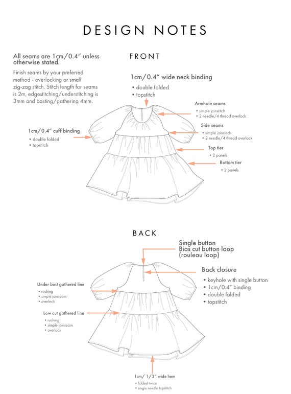 Smock Two Tiered Skirt Smock Two Tiered Skirt