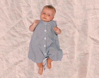 Romper Sewing Pattern: Unisex Baby & Children PDF (Newborn to 12 Years)