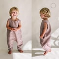 Baby Boy Girl Romper Sewing Pattern: Knit or Woven Fabric (PDF Download)