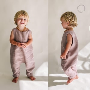 Easy Romper Sewing Pattern |PDF Digital Download | Baby & Toddler Romper Pattern | Beginner Friendly | Instant Download