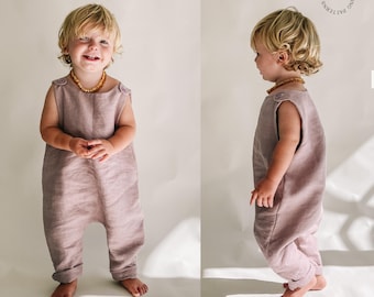 Easy Romper Sewing Pattern |PDF Digital Download | Baby & Toddler Romper Pattern | Beginner Friendly | Instant Download