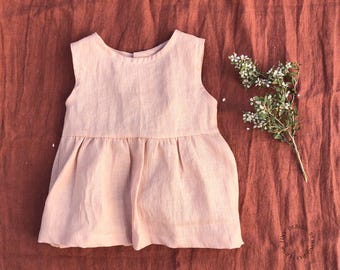 Peplum Top Sewing Pattern: Girls Blouse, Beginner Friendly (PDF Download)