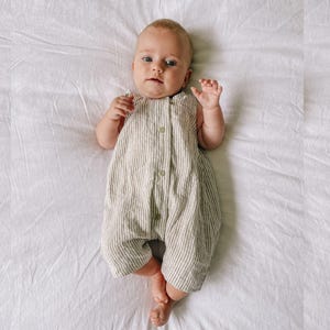 Easy Baby Romper Sewing Pattern: Boy Girl Newborn to 6 Years (PDF Download)