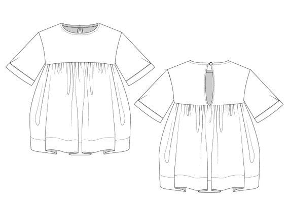 Long sleeve smock dress clearance baby