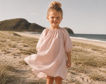 Easy Girls Dress Sewing Pattern: Newborn to 12 Years (PDF Pattern)