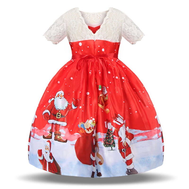 Red Christmas Dress with Sashes for Girls Toddler Girls Etsy