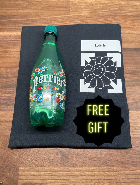 Perrier X Murakami Collaboration Single Plastic Bottle -  Sweden