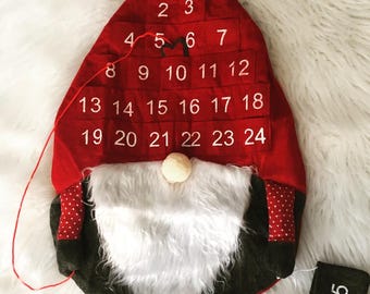 Gnome Advent Calendar: Personalized Christmas Countdown