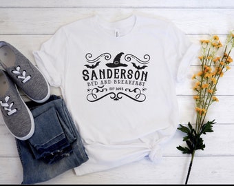 Sanderson Bed and Breakfast Halloween Tee - Hocus Pocus Shirt