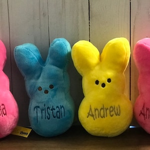 Personalized Peep Plush//Personalized Peep//Easter Basket Stuffer//Authentic Peep Plush//Personalized Gift