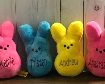Personalized Peep Plush: Easter Basket Stuffer