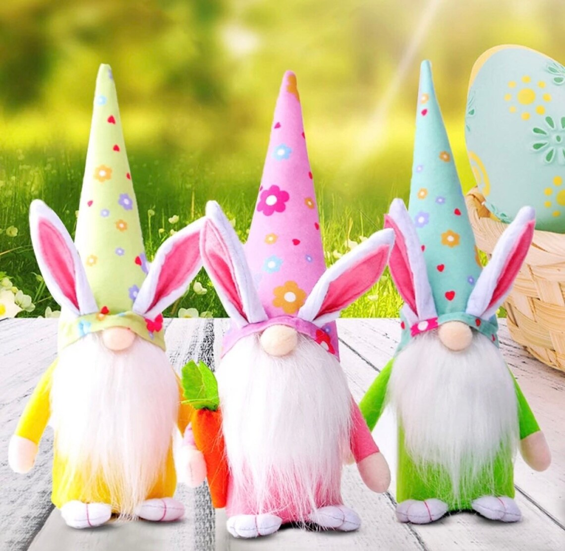easter stuffed gnomes