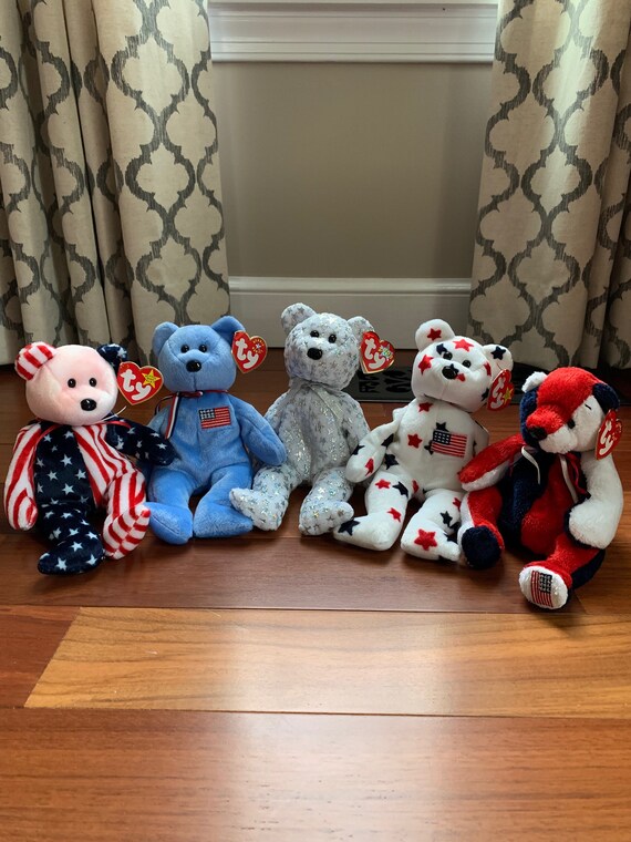 clover beanie baby 2001