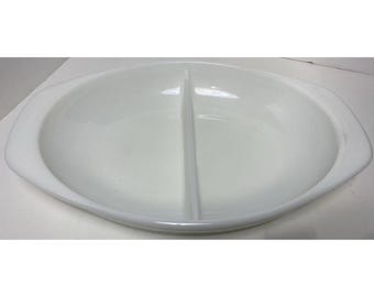 Casseruola divisoria Pyrex 1083 in vetro opalino, capacità 1,5 Q