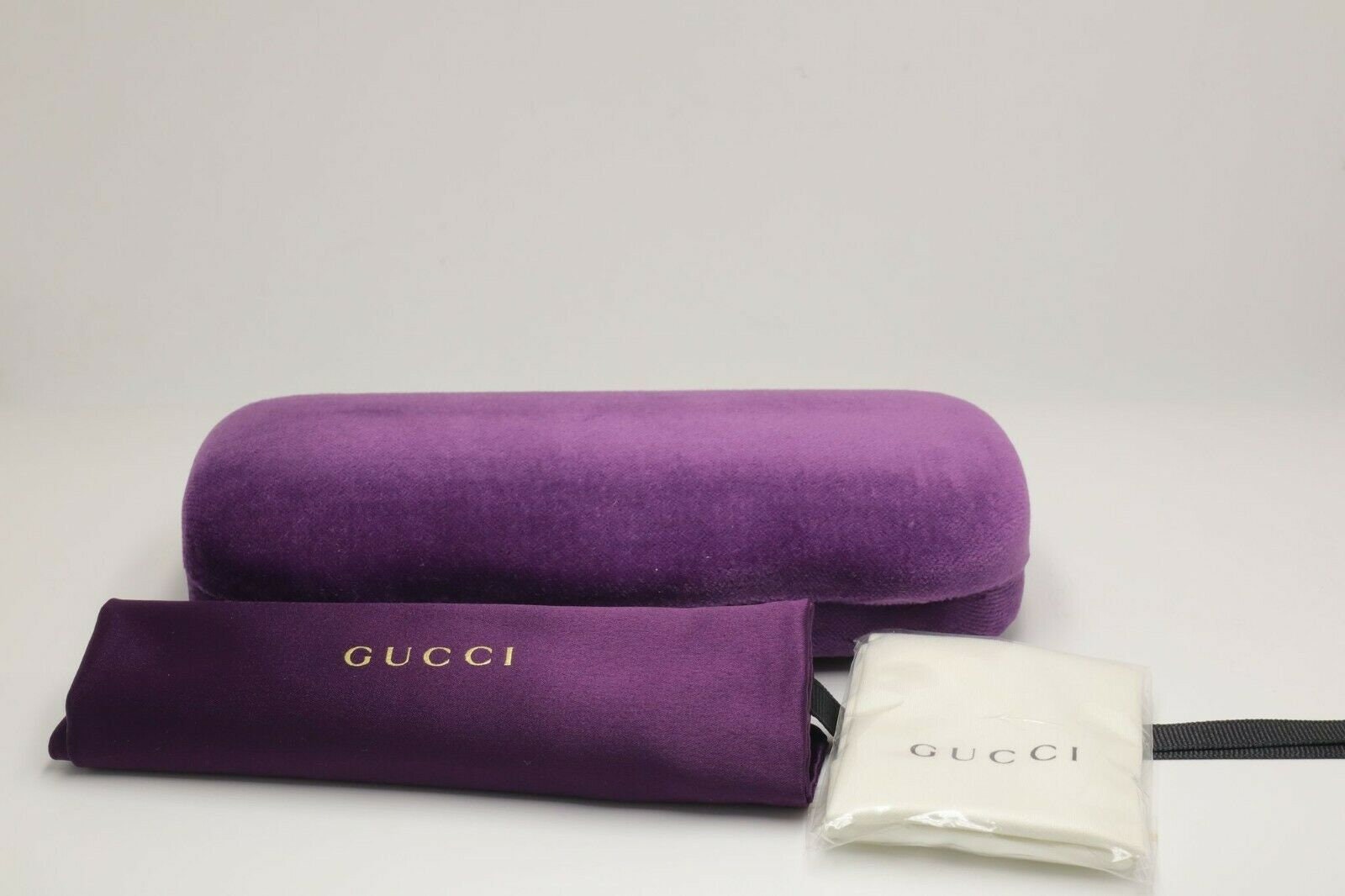 New Authentic Gucci Velvet Sunglasses Eyeglasses Case In Etsy