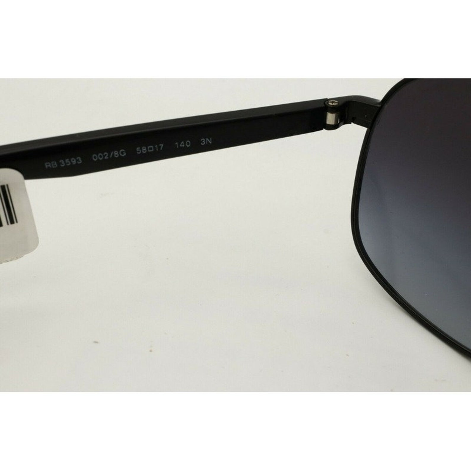 Ray Ban RB 3593 Men's Sunglasses 002/8G Black Gray | Etsy